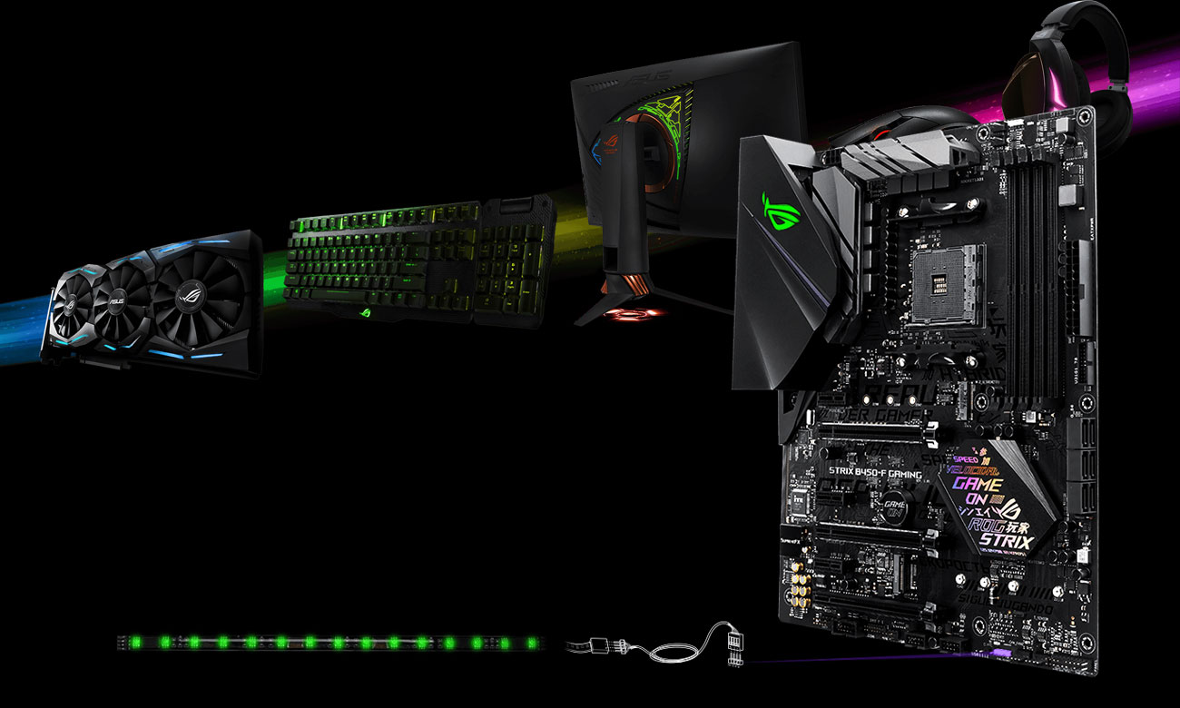 ASUS B450-F GAMING RYZEN5 2600X 他 ROG STRIX B450-F GAMING | マザーボード | ROG Japan